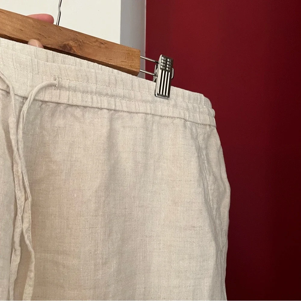Talbots Linen Drawstring Pant - Picture 5 of 7